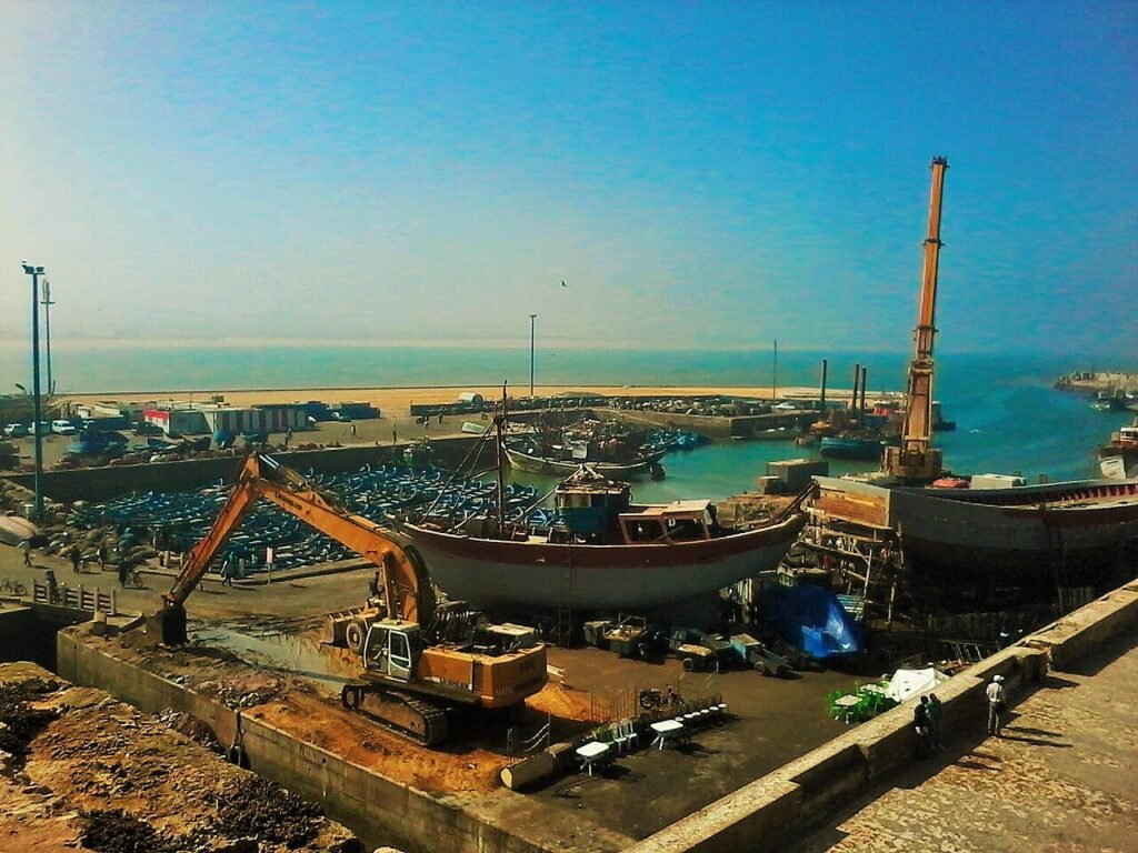 Essaouira Atlantic port in Morocco