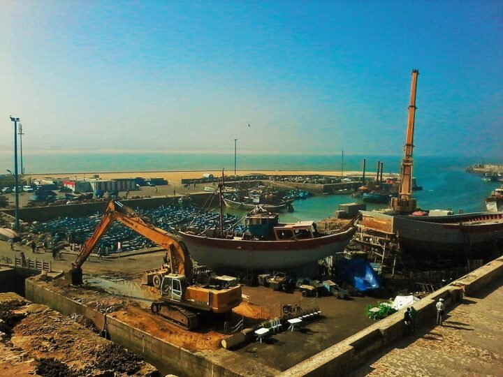 Essaouira Atlantic port in Morocco