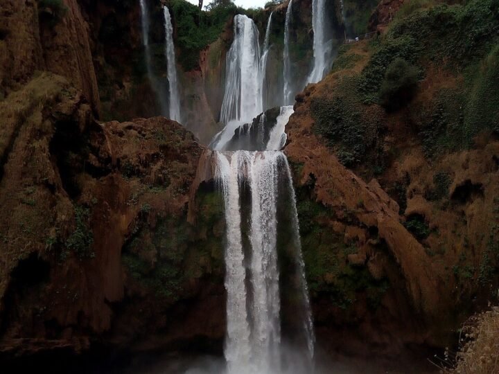 Ouzoud waterfalls in Morocco